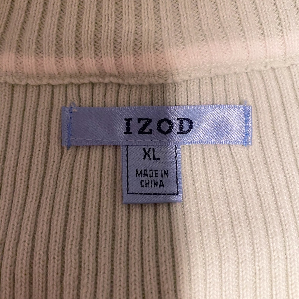 IZOD Ribbed Pastel Sweater - Picture 6 of 7